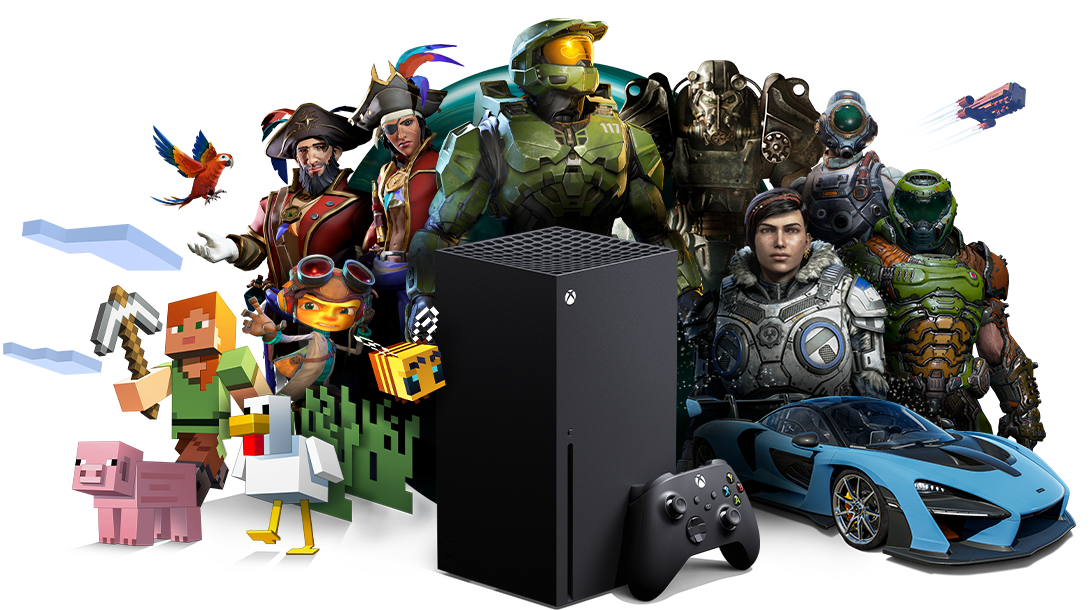 S herní konzolí Xbox Series X budete mít vždycky co hrát, ať už půjde o nejnovější hry, o oblíbené tituly z herní knihovny Xbox Game Pass či o kteroukoliv ze zpětně kompatibilních klasických her, kdy vaše hry, uložené pozice a zálohy jsou v bezpečí na cloudu společnosti Microsoft.