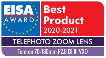 EISA Award Best produkt 2020-2021 Telephoto Zoom Lens