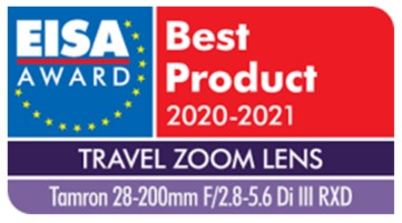 EISA Award Best Product 2020-2021 Travel Zoom Lens