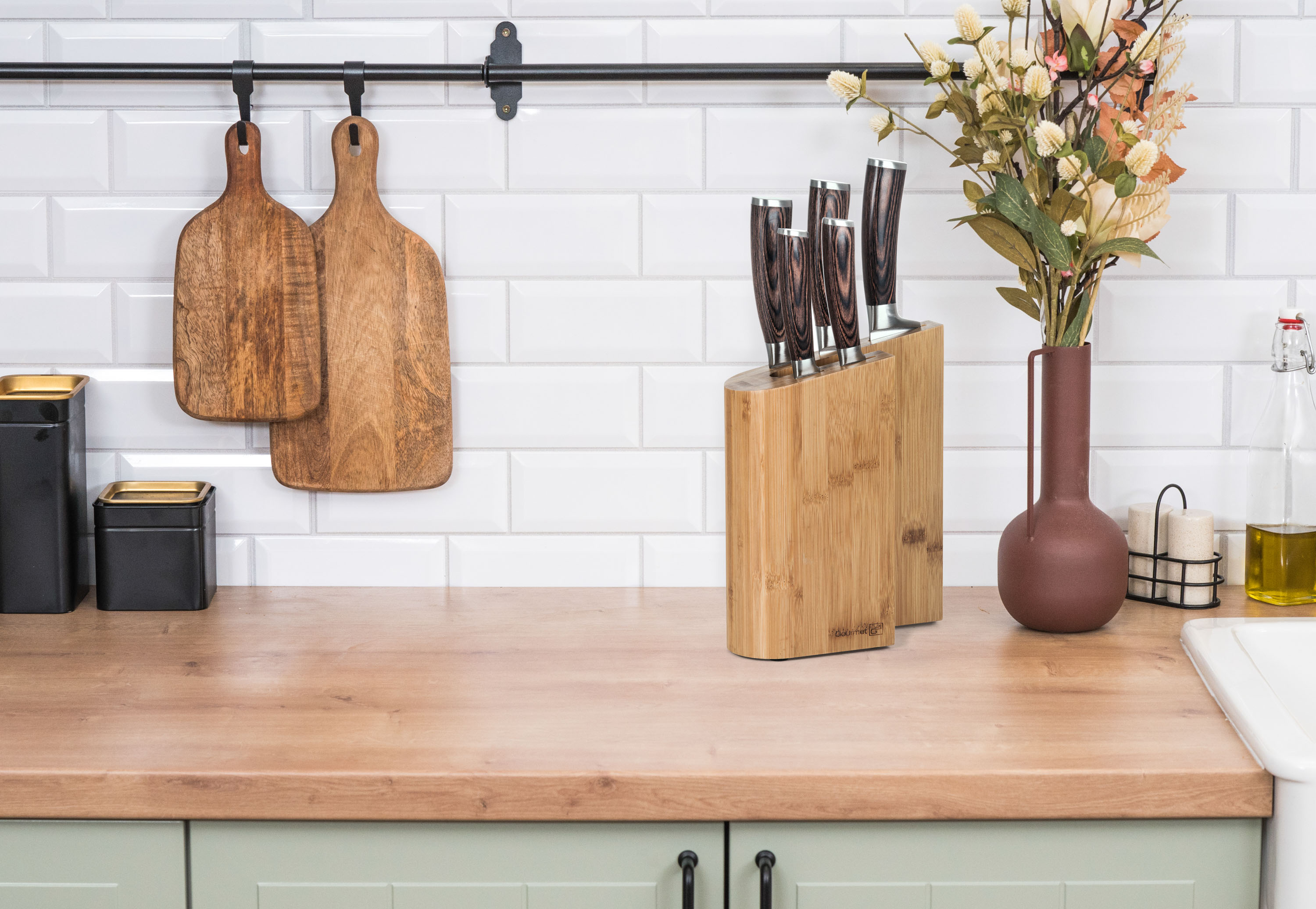 Sada nožů G21 Gourmet Timber
