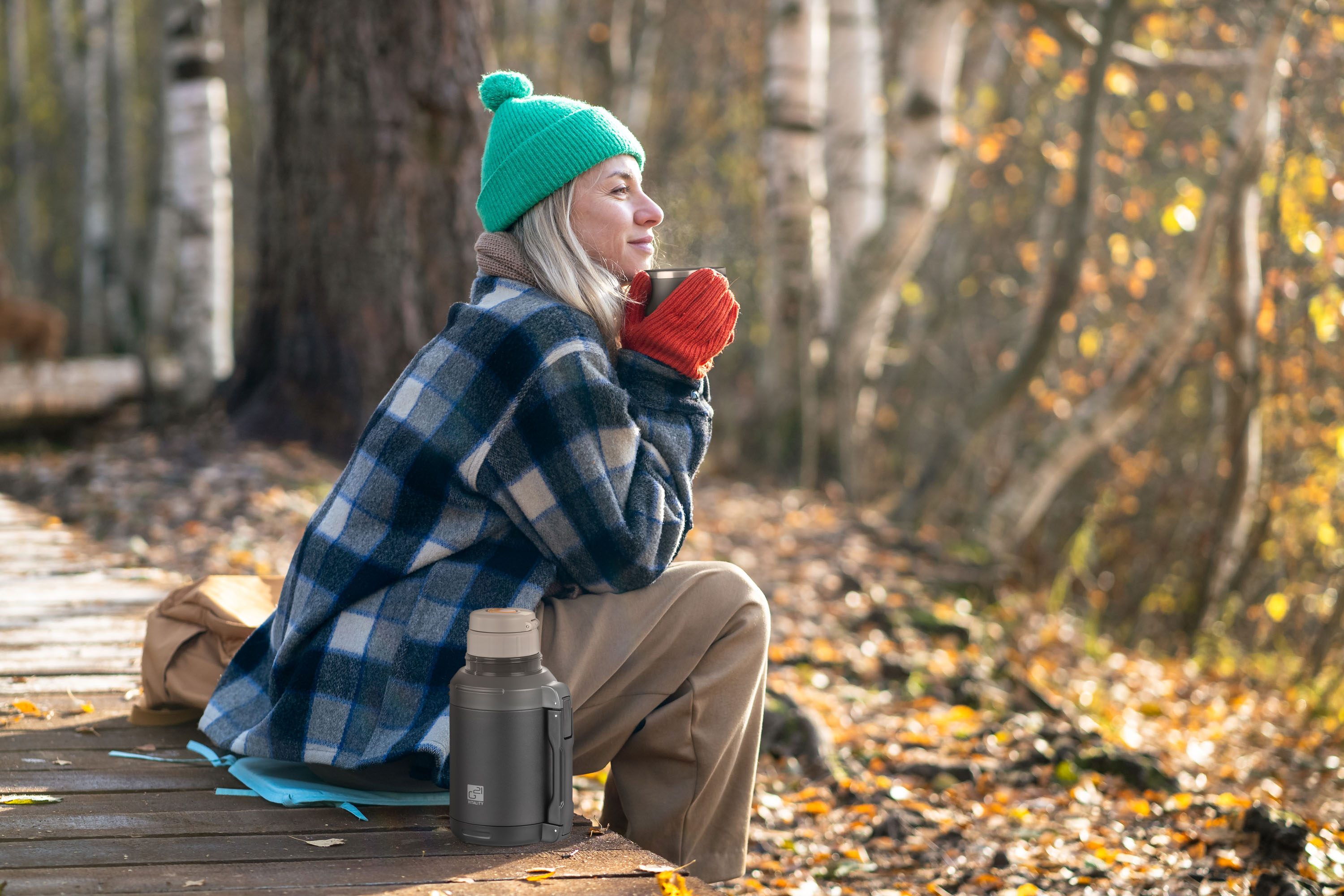 Termoska G21 nerezov 1200 ml