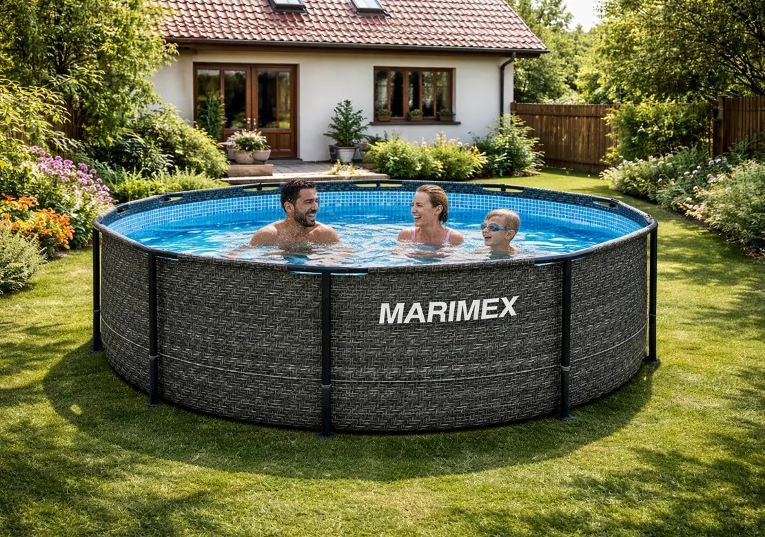 Bazén Marimex FLORIDA 3,66 x 1,22 m RATAN