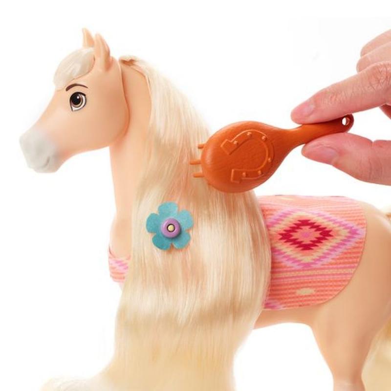 Hračka koňa zo sady Mattel Spirit Konská show