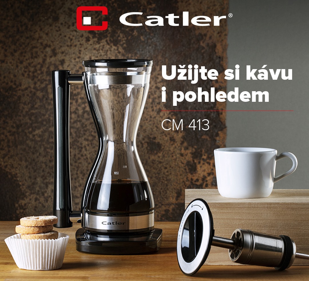 Elektronický vakuový překapávač Catler CM 413 o kapacitě 240 ml představuje ideální řešení pro snadnou, rychlou a bezpečnou přípravu chutné kávy bez sedliny.