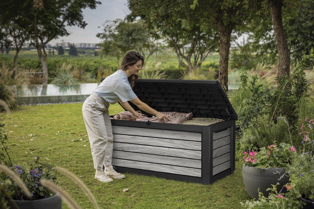 Z�hradn� box Keter Deco 630 l storm grey