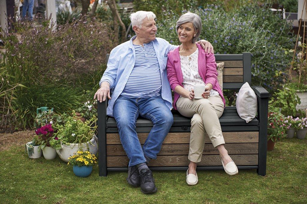 Z�hradn� lavica Keter Deco Garden Bench