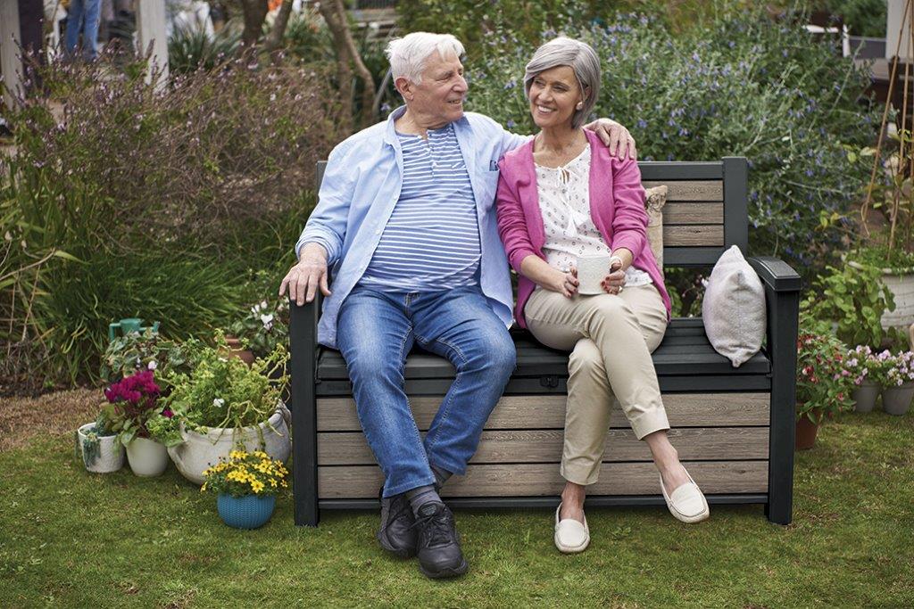 Z�hradn� lavica Keter Deco Garden Bench