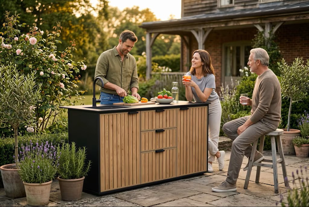 Z�hradn� kuchy�a Keter Deco Compact Outdoor Kitchen