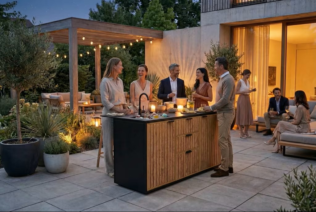 Z�hradn� kuchy�a Keter Deco Compact Outdoor Kitchen