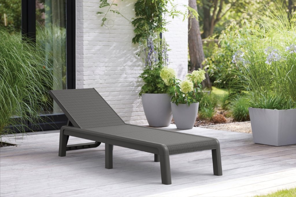 Lehátko Keter Atlas šedé