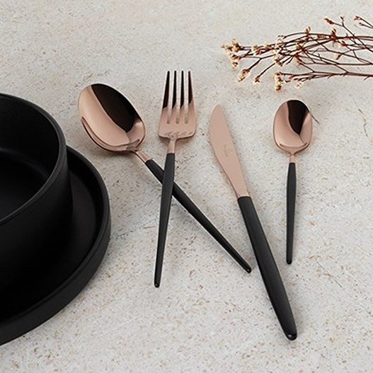 príbory Black Rose Collection