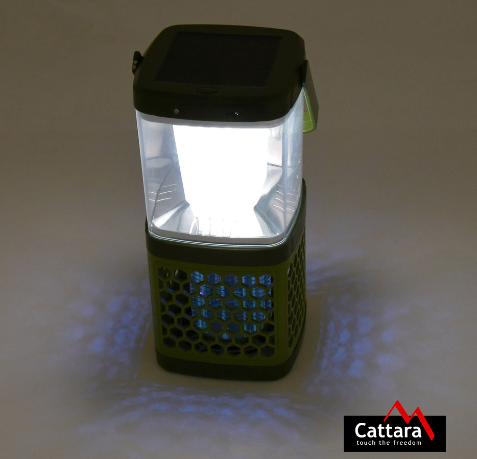 LED svítilna Cattara Midge Block s lapačem hmyzu v jednom