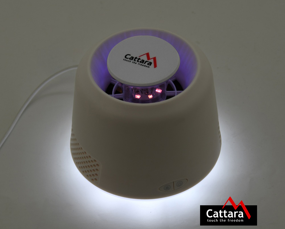 LED lampička Cattara Table Indoor s lapačem hmyzu v jednom