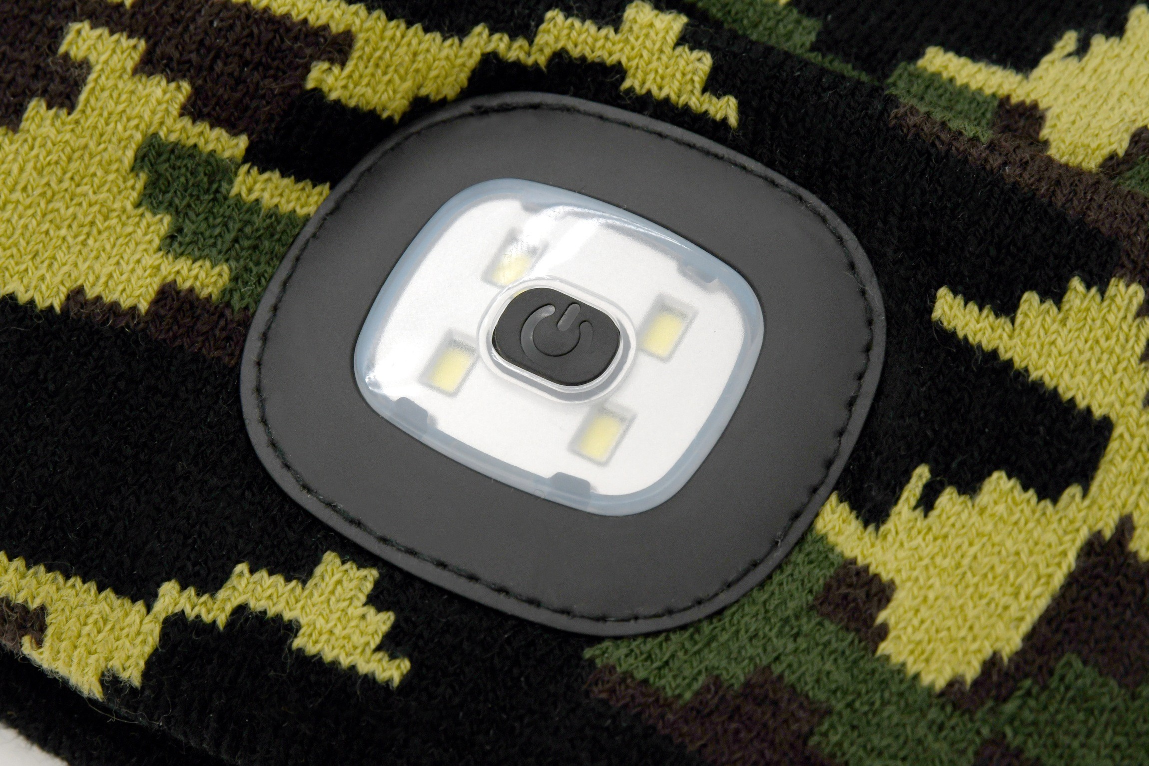 Čepice s LED čelovkou Cattara Army