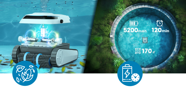 Marimex RobotVac Fraser medenceporszívó