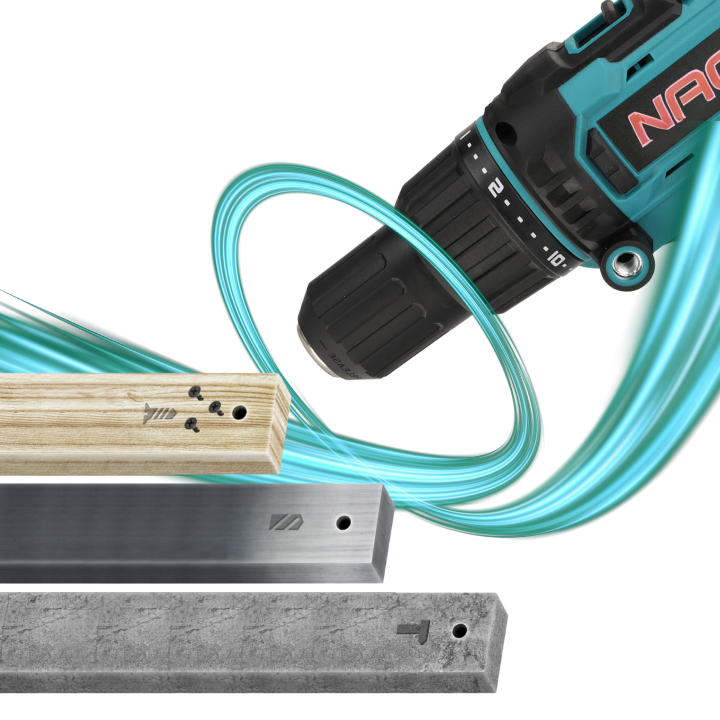 Aku vrtačka NAC CDB-LI-50-20V