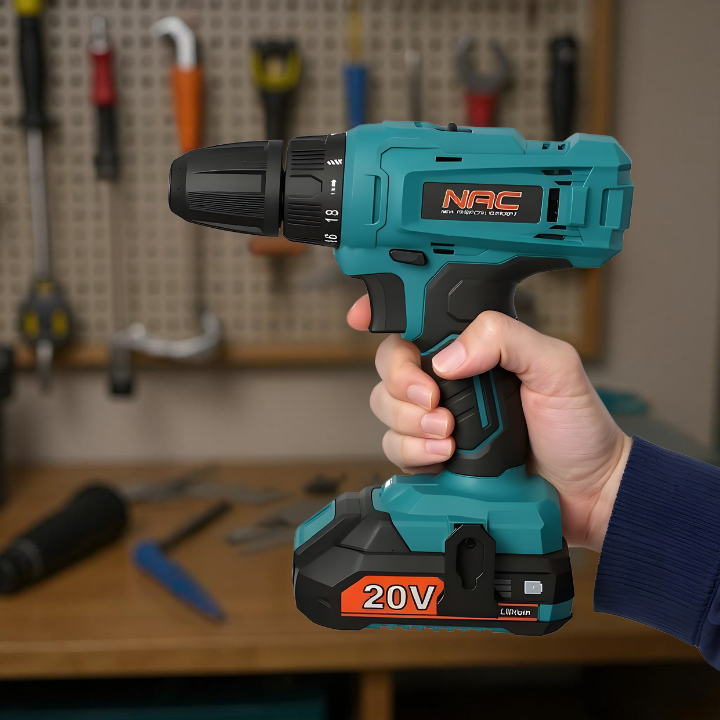Aku vrtačka NAC CDB-1-LI-20V-TS