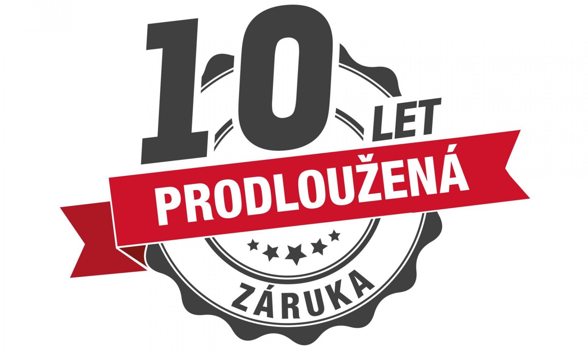 Prodloužená záruka na 10 let