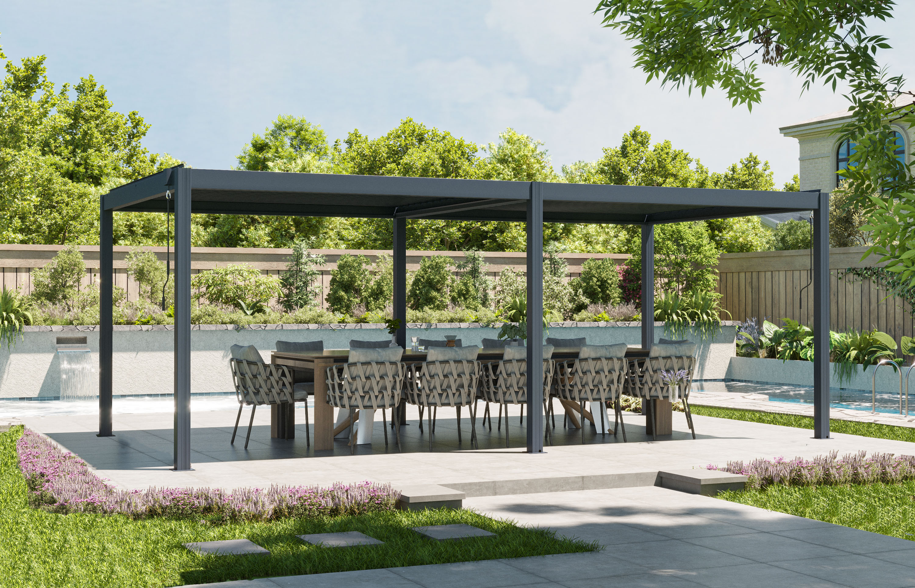 Bioklimatick� pergola G21 Austin 6x3 m