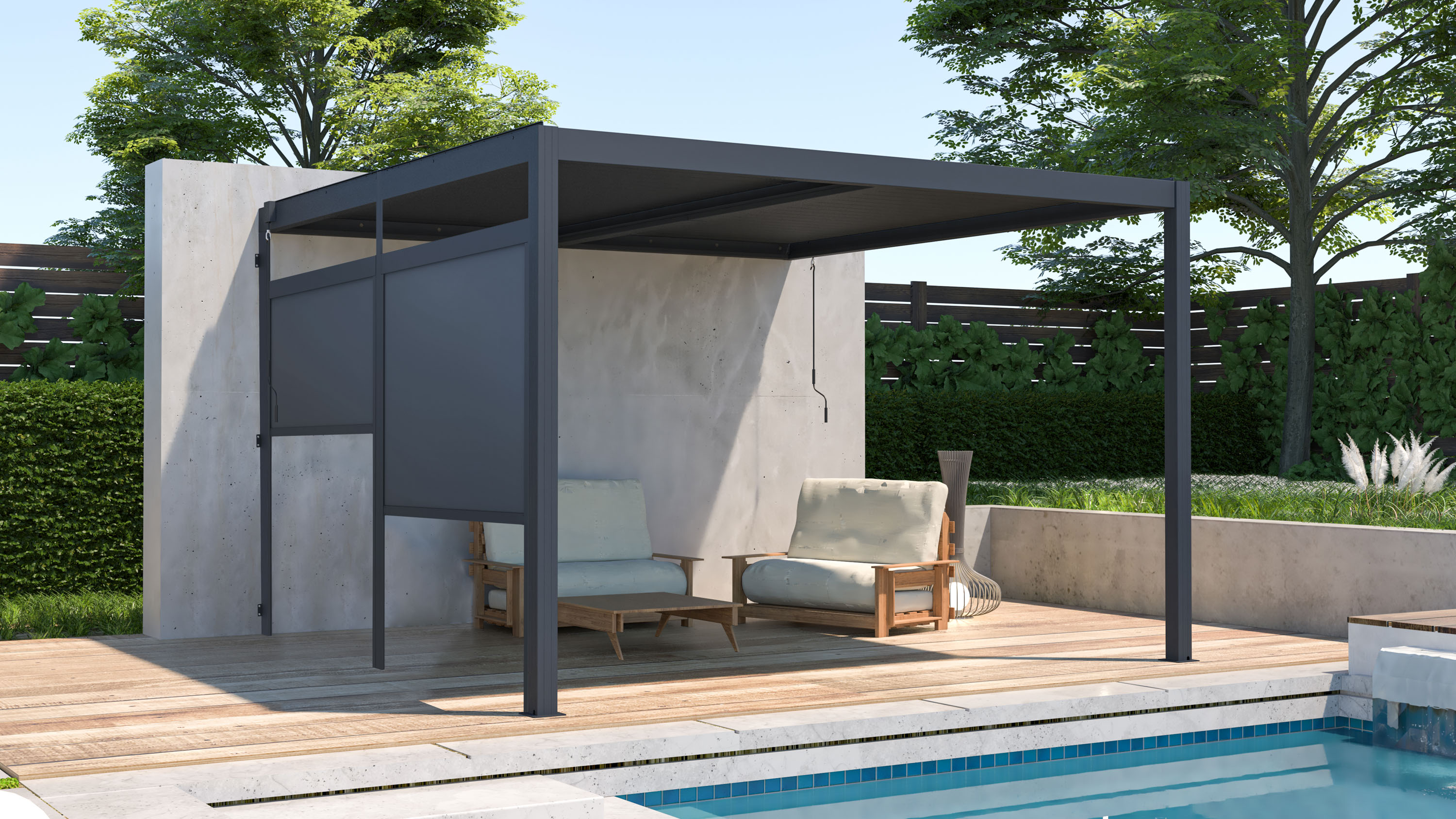 bo�n� mark�za 4x2,6 m pre pergolu Trenton