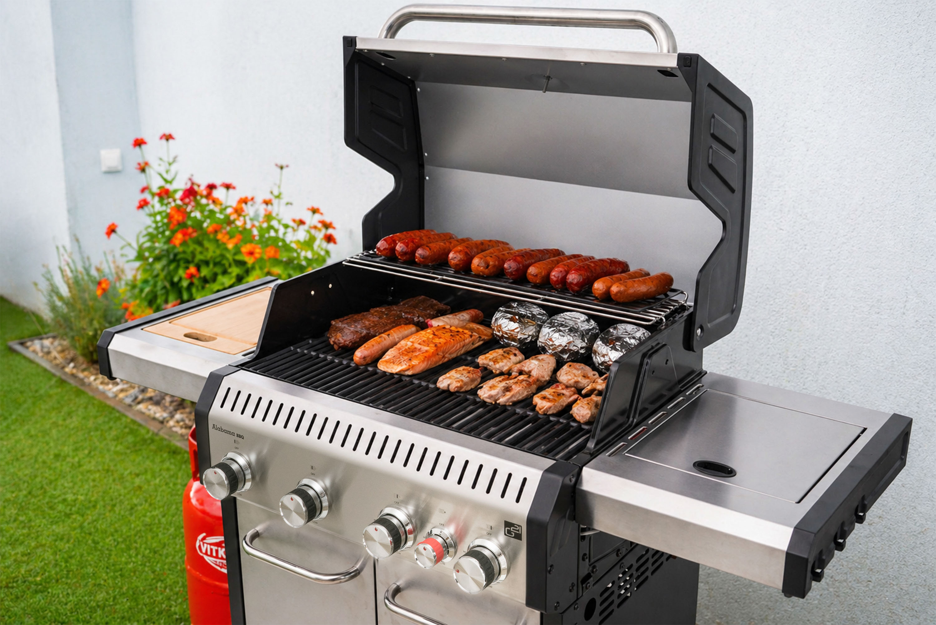 G21 Alabama Silver BBQ Premium Line
