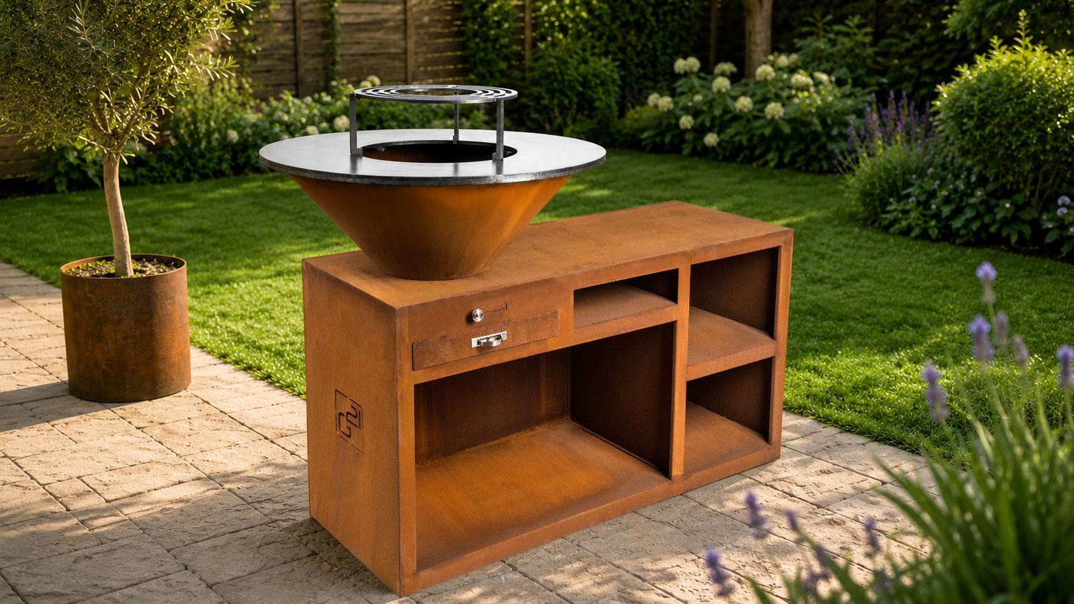 Gril G21 Idaho Corten