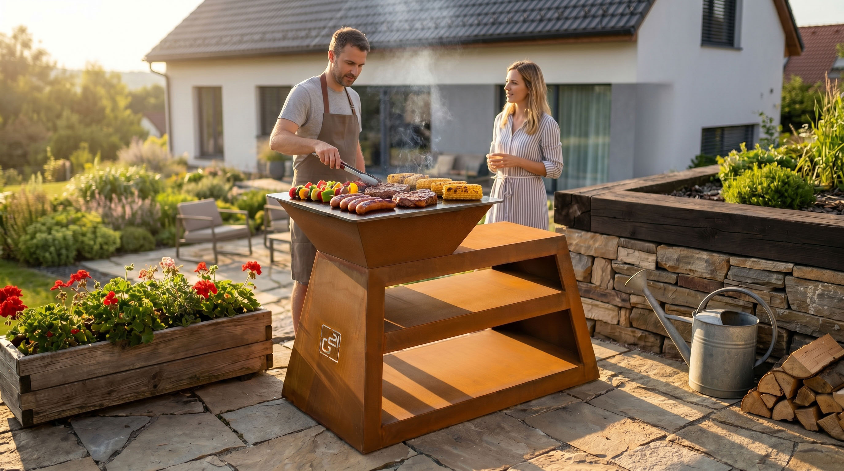 Gril G21 Maine Corten