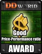 Ocenění DDworld Good Price - Performance ratio.