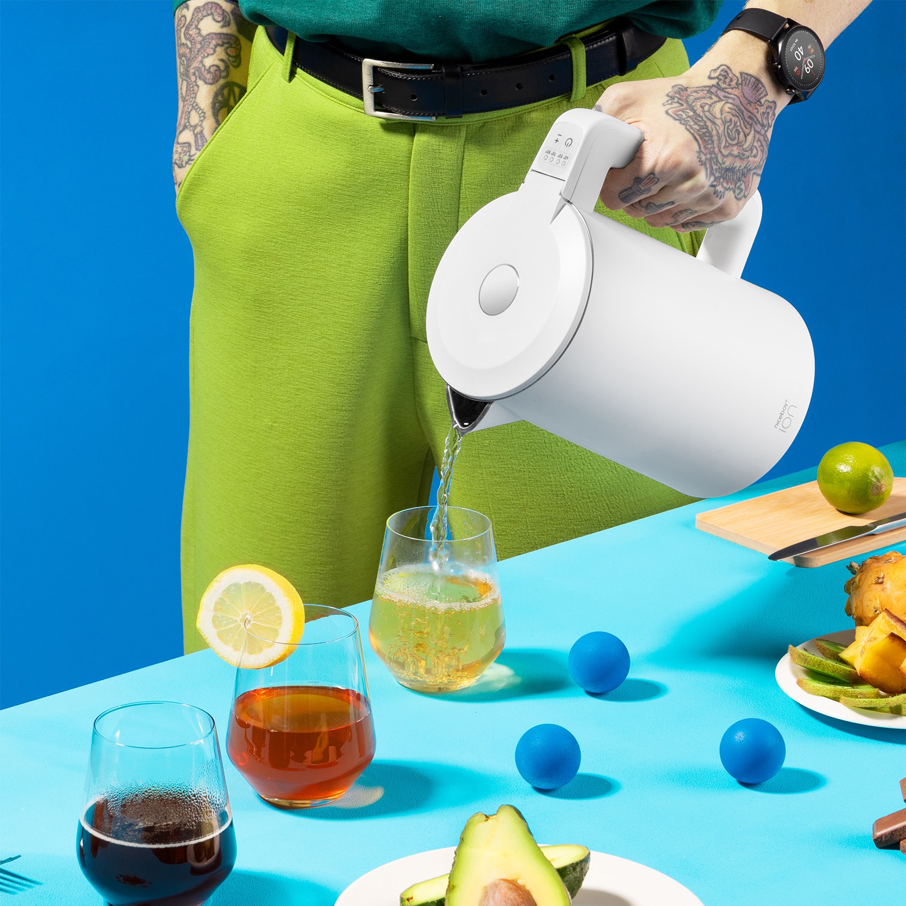 Rychlovarná konvice Niceboy ION SmartKettle 1,7 l bílá