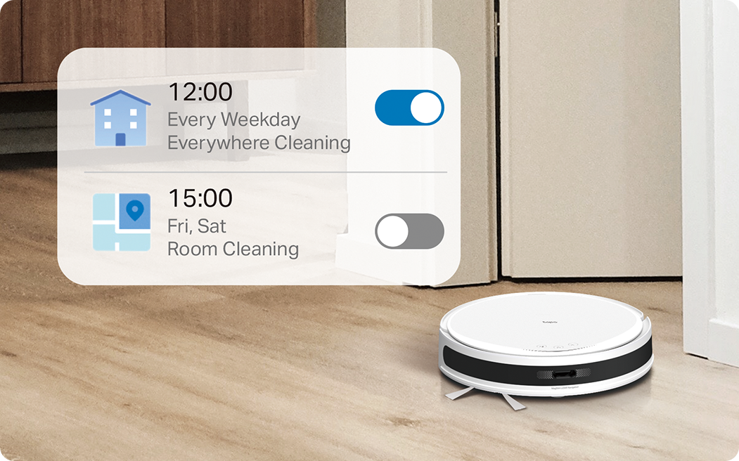 Vysavač TP-Link Tapo RV20 Max Plus respektuje virtuální zdi a no-go zóny