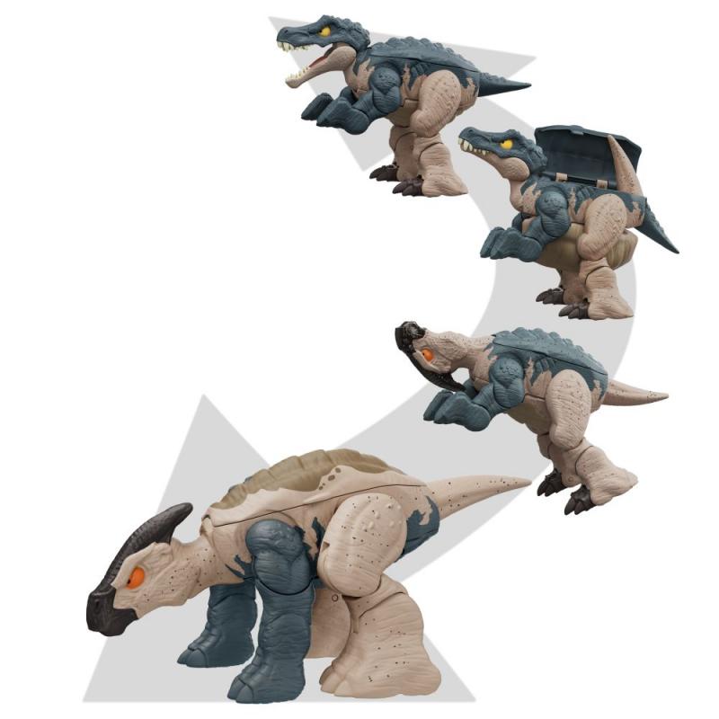 Hračka dinosaura Mattel trasformací 2 v 1