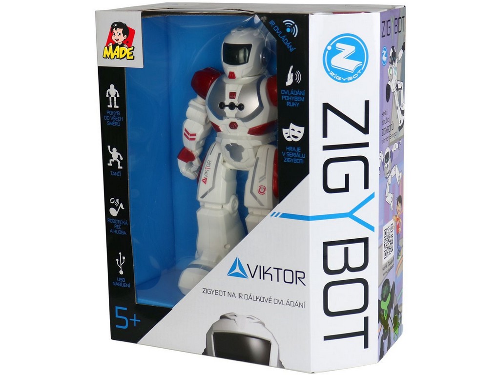 Robot Zigybot Viktor s 21 funkcemi