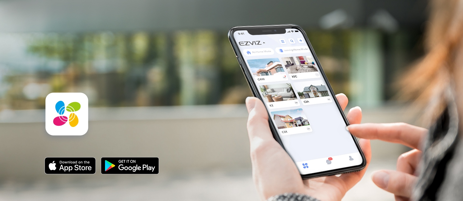 Mobilná aplikácia Ezviz je kompatibilná s operačnými systémami Android a iOS