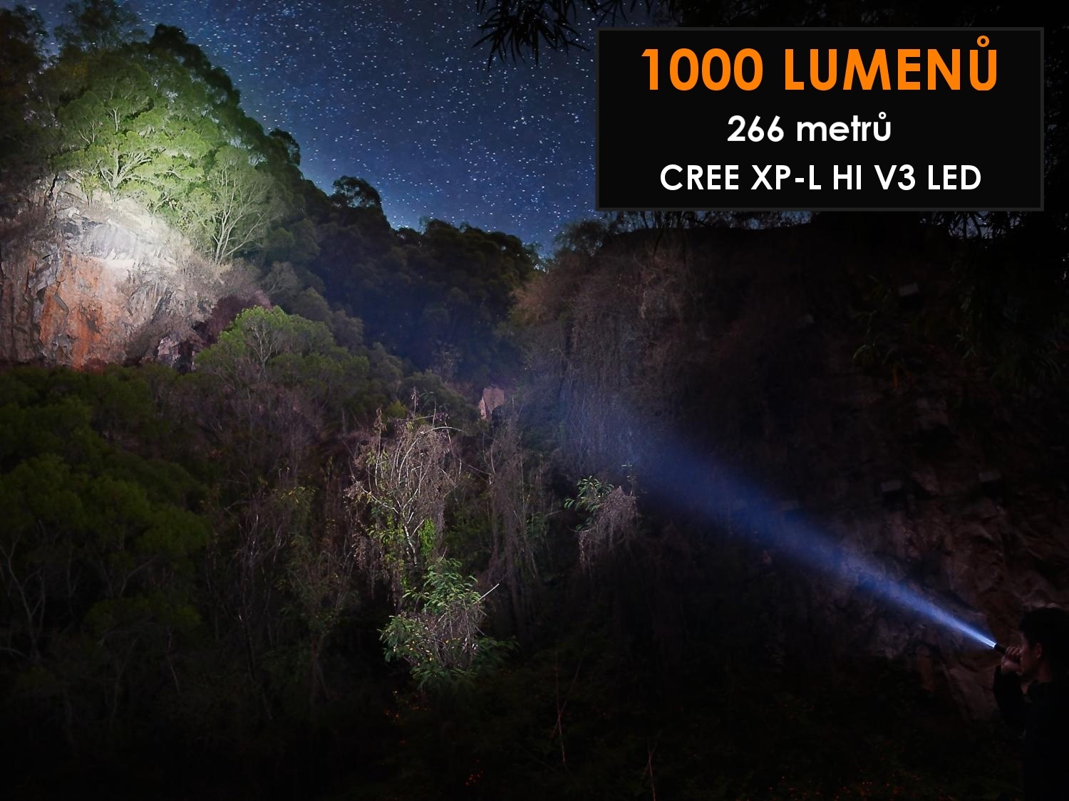 LED svítilna Fenix UC35 XP-L 1000 lm