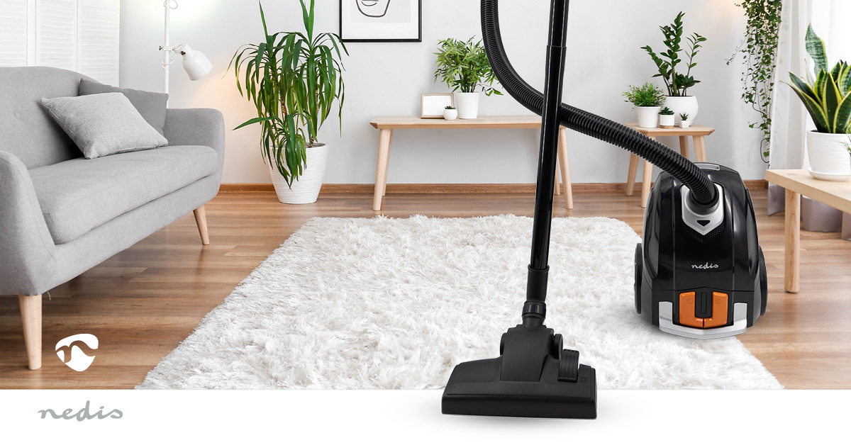 Vysavač Nedis VCBG100BKG