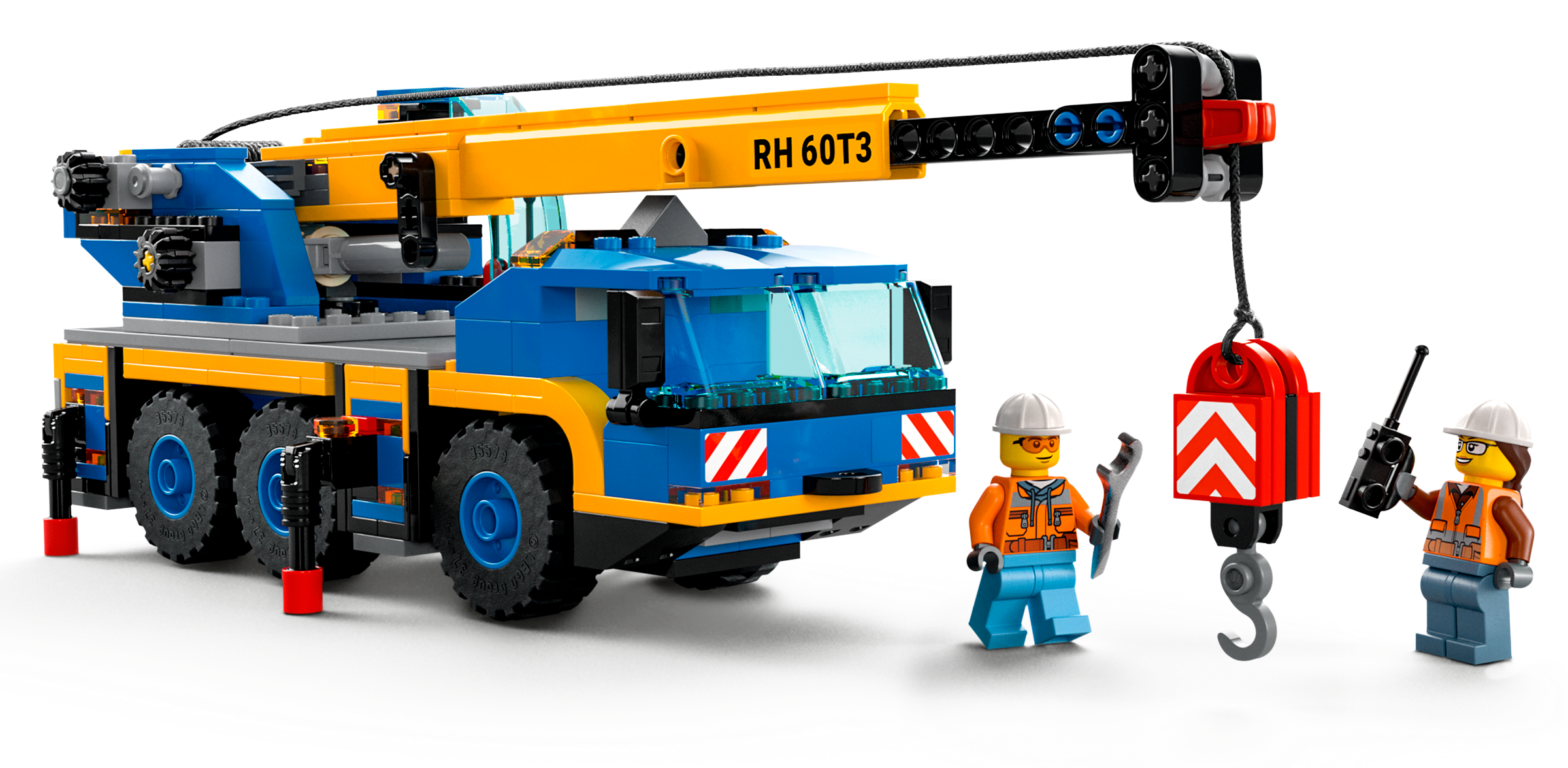 Stavebnice LEGO Pojízdný jeřáb s veškerým vybavením