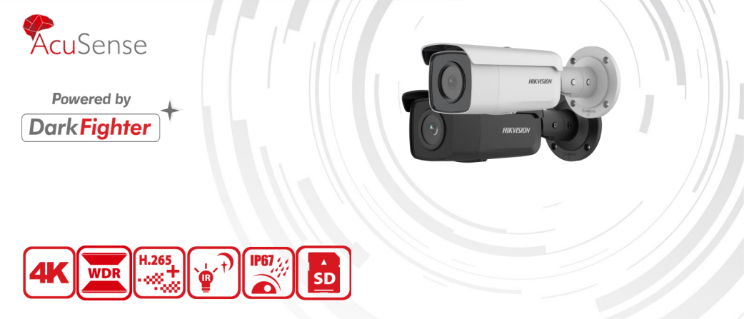 Venkovní bezpečnostní PT Bullet kamera HikVision DS-2CD2T86G2-2I s 8MPx rozlišením spolehlivě ochrání vaši domácnost, chalupu, chatu, garáž, pergolu, obchod, kancelář či kterýkoliv jiný objekt.
