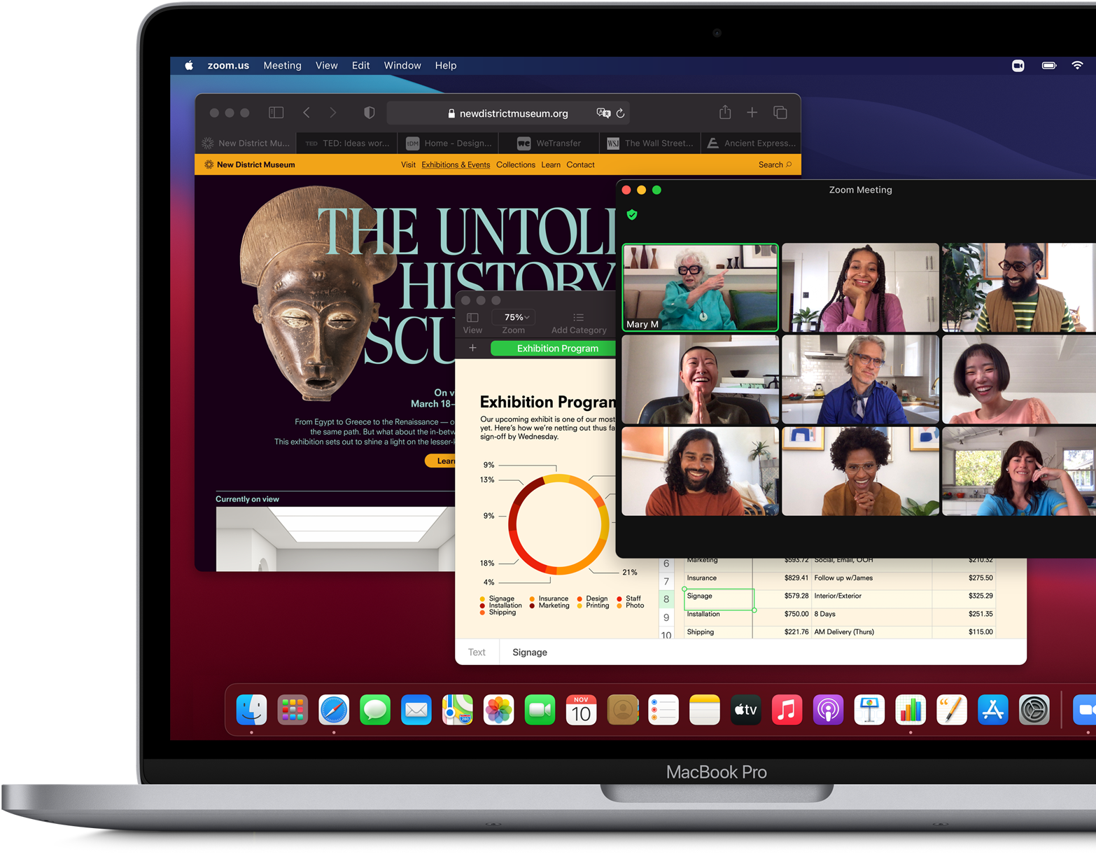 Macbook Pro (2020) s Mac OS Big Sur