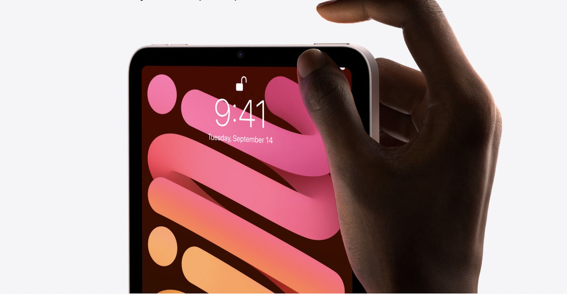 teka otisk prst Touch ID zajist, e se do iPadu dostanete jenom vy!