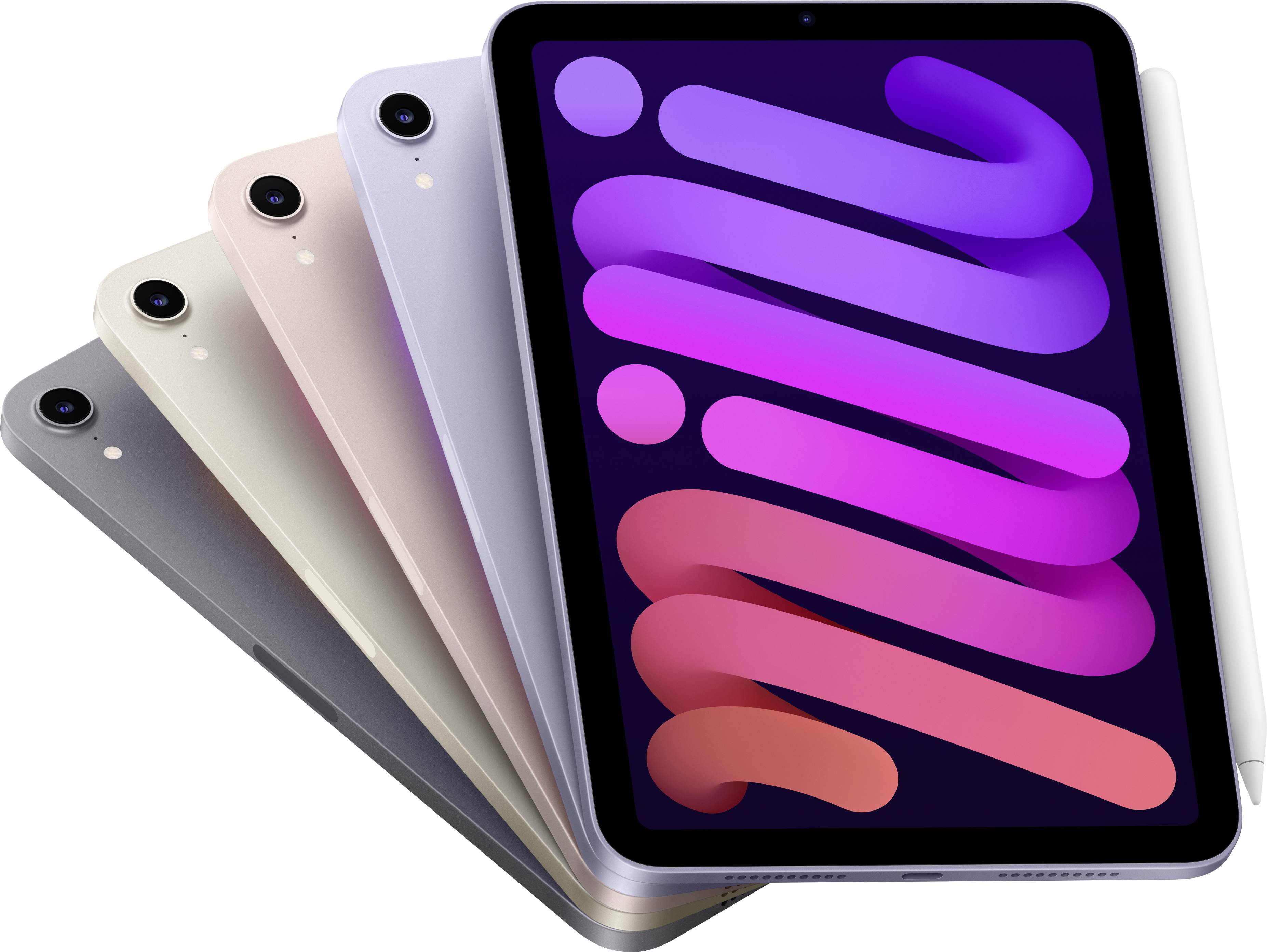 Apple iPad Mini 6 existuje ve 4 různých barevných variantách – vesmírná šedá, hvězdná bílá, fialová a růžová!