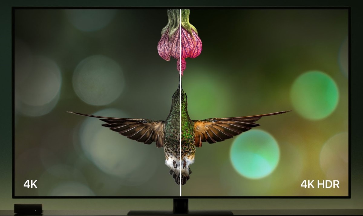 Zariadenie Apple TV podporuje obraz v 4K HDR kvalite, kedy vysoko dynamický rozsah rozširuje možnosti zobrazenia rôznych odtieňov aj v tých najtmavších či najsvetlejších scénach.
