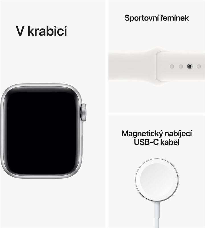 Obsah balení hodinek Apple Watch SE GPS + Cellular