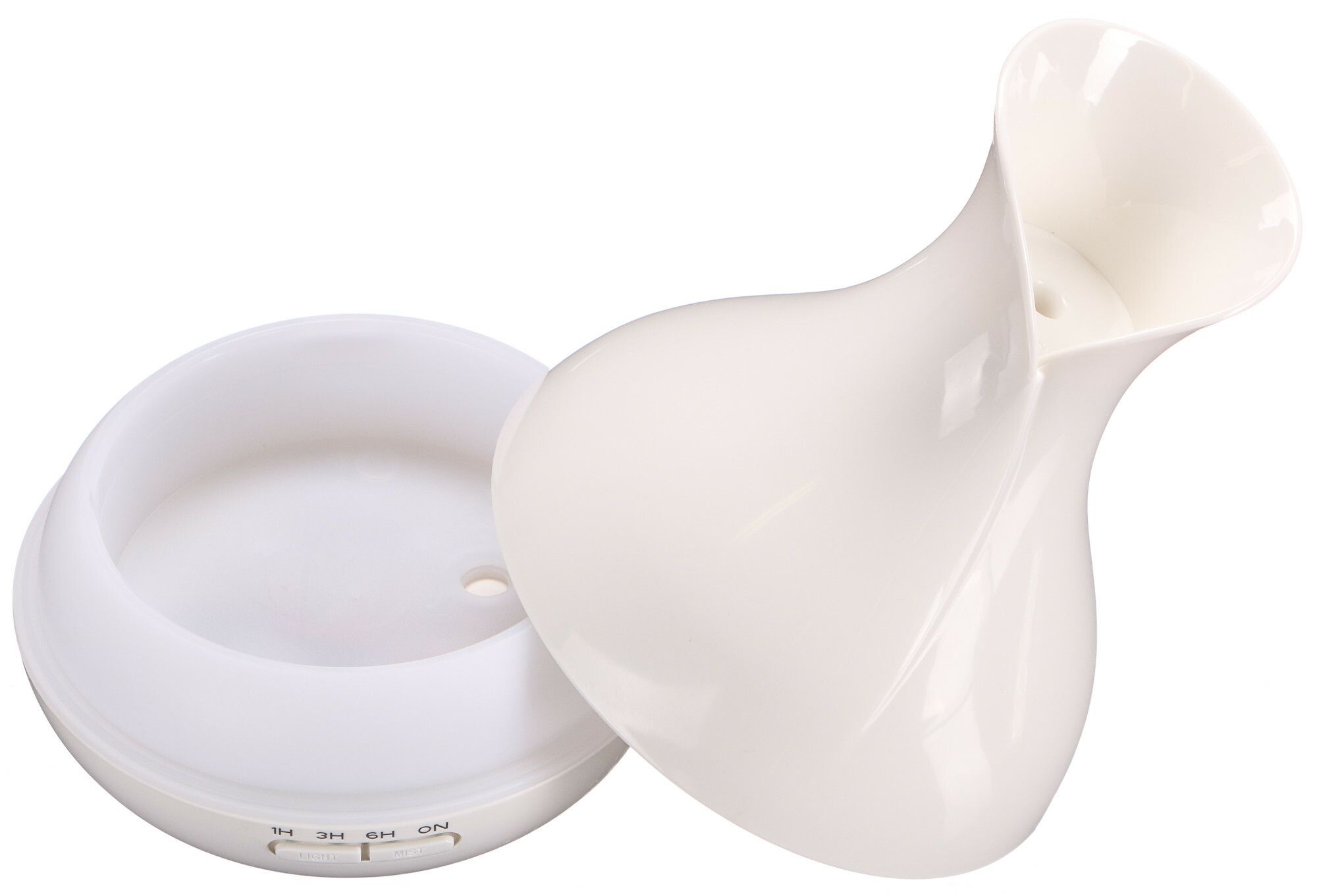 Aroma difuzér Sixtol Vulcan biely lesk 350 ml