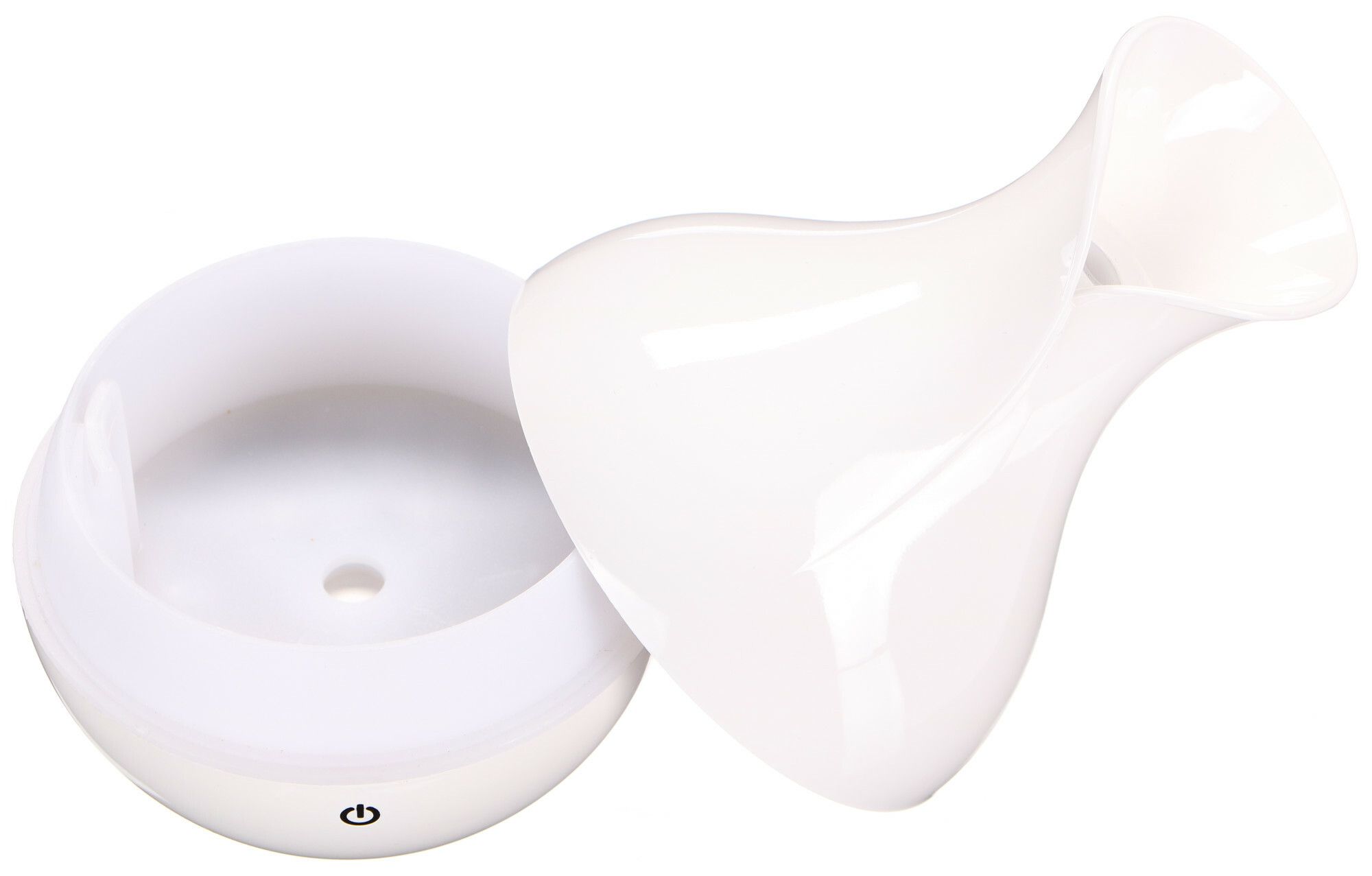 Aroma difuzér Sixtol Bloom biely lesk 200 ml